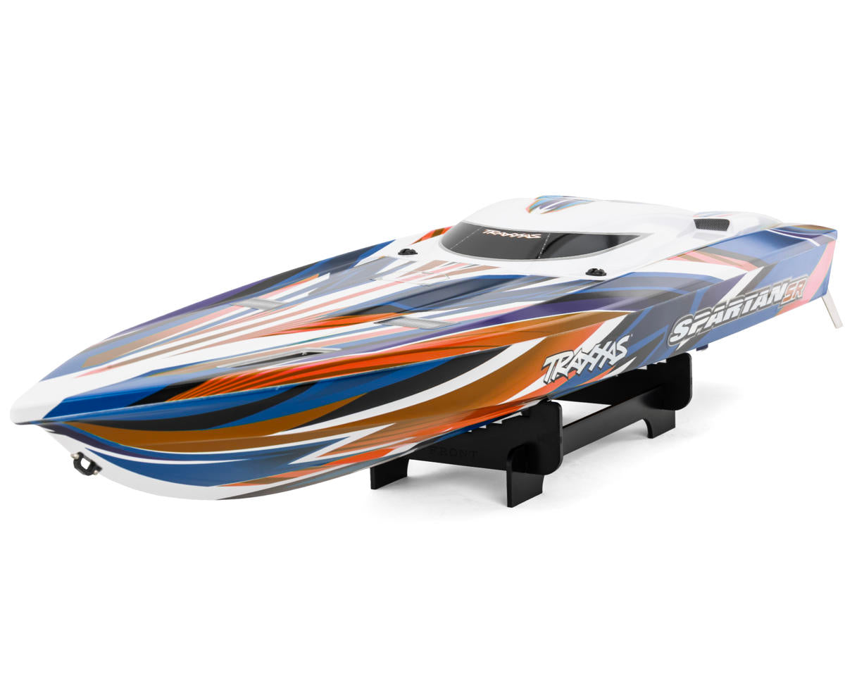 Traxxas Spartan SR 6S RTR Brushless Race Boat Orange με Self-Righting και VXL-6s Marine ESC