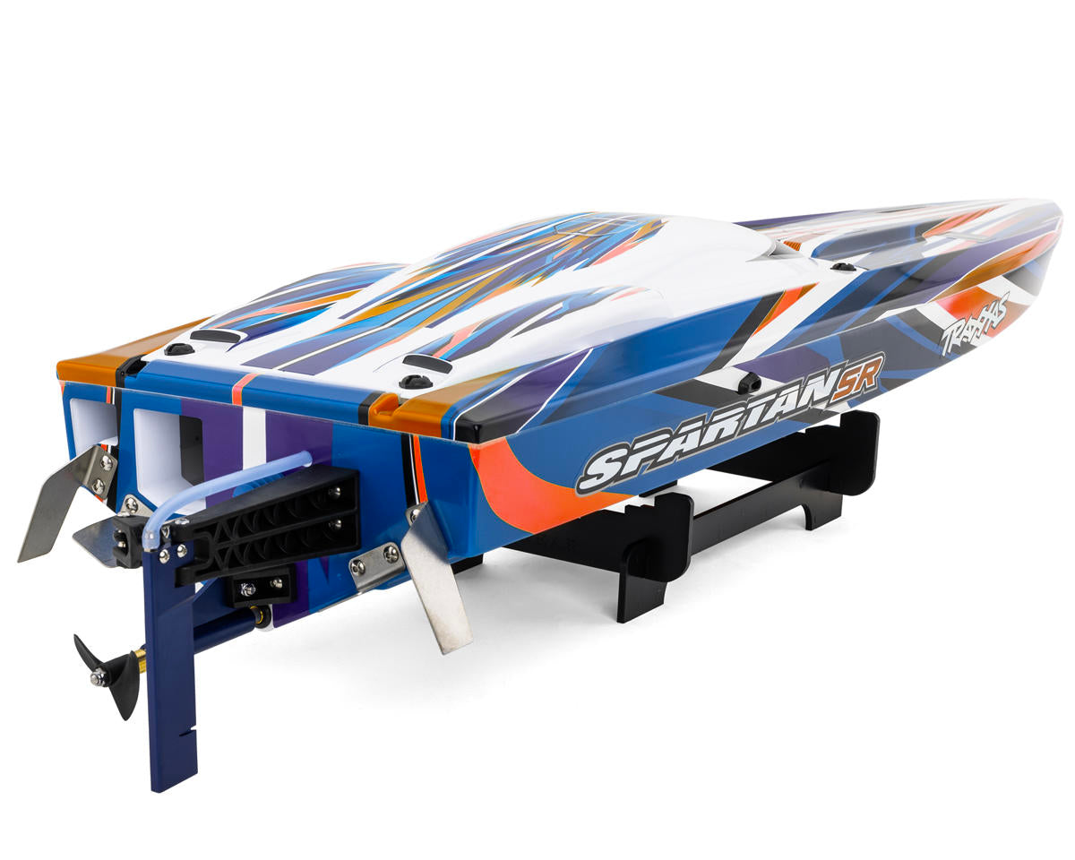 Traxxas Spartan SR 6S RTR Brushless Race Boat Orange με Self-Righting και VXL-6s Marine ESC