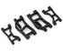 Traxxas Mini Maxx Πίσω Upper & Lower Suspension Arms Μαύρα