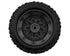 Traxxas Mini Maxx® Sledgehammer Front Pre-Mounted Tires (Charcoal Grey) (2)