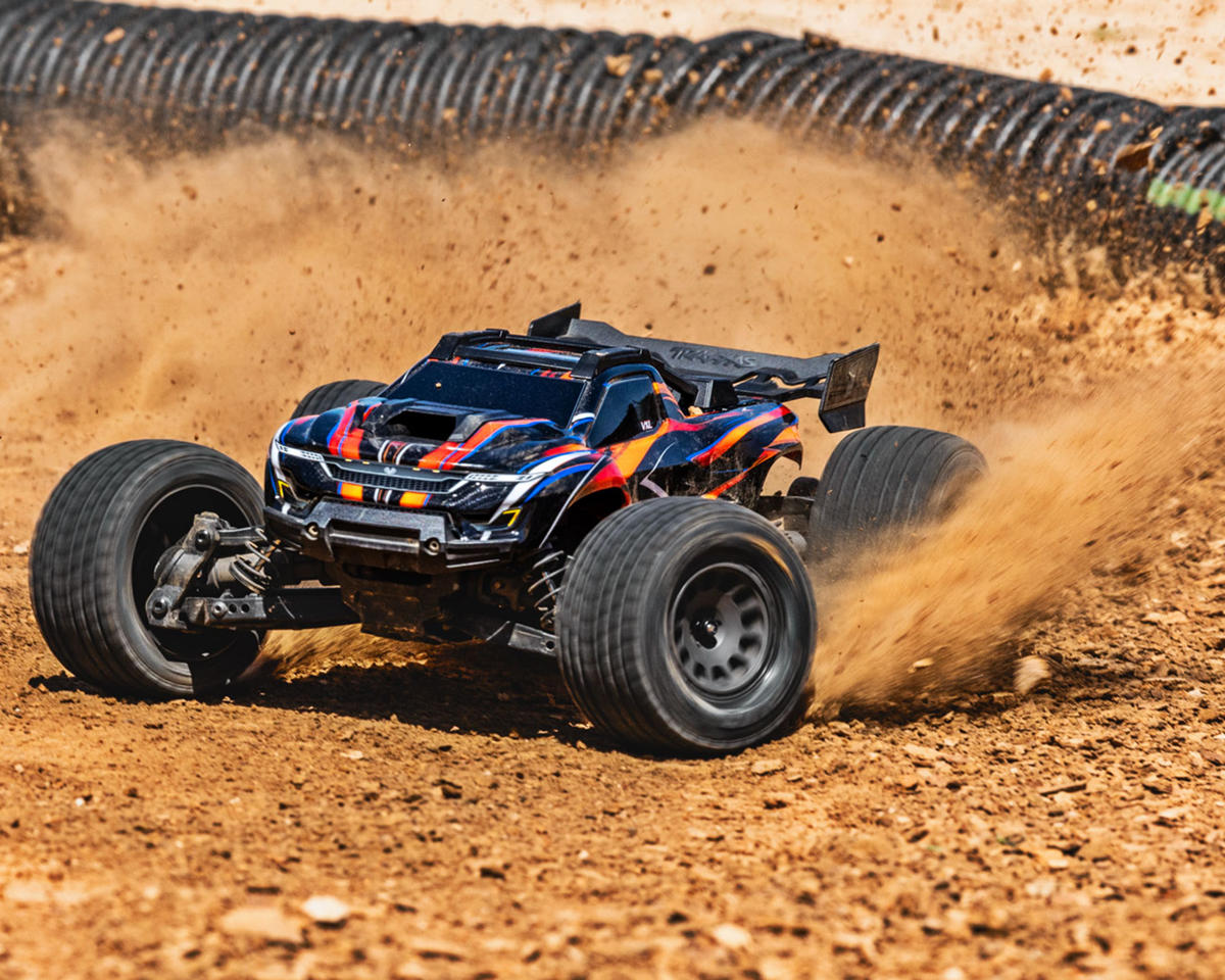 Traxxas Mini XRT® Brushless 1/16 4WD RTR Monster Truck (Blue) w/TQi 2.4GHz Radio, Battery & USB-C Charger