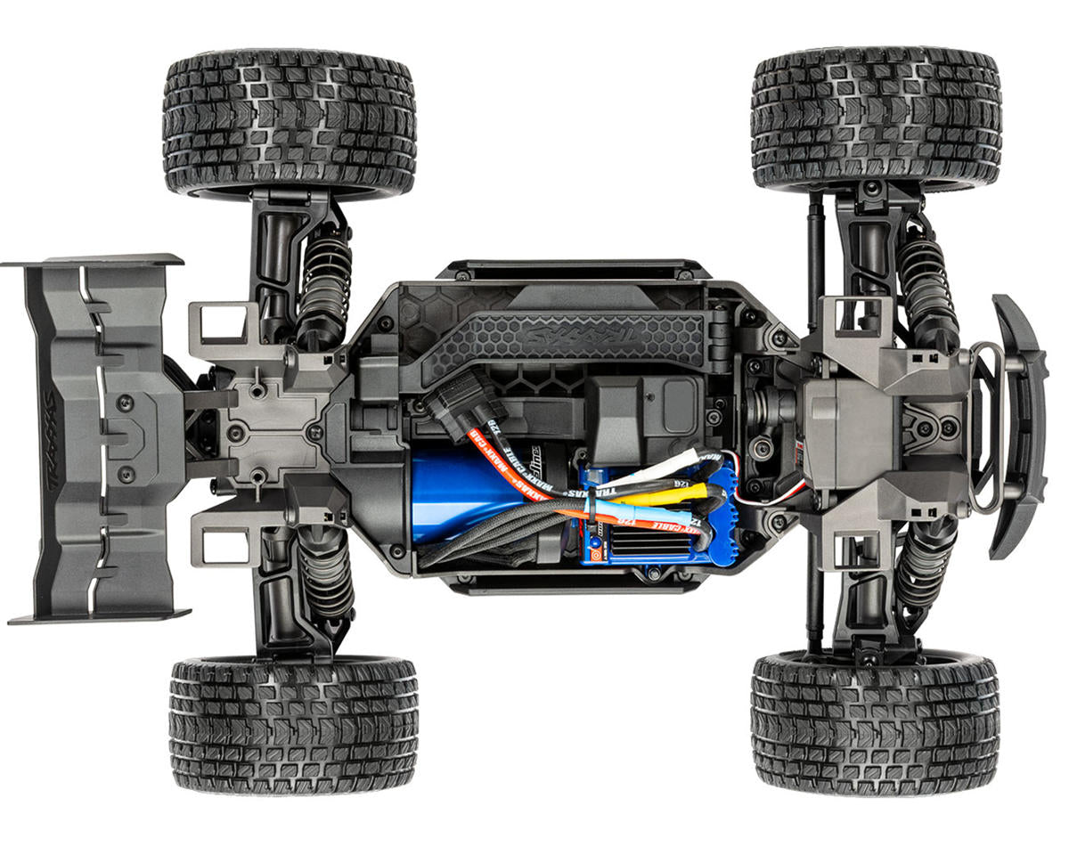 Traxxas Mini XRT® Brushless 1/16 4WD RTR Monster Truck (Blue) w/TQi 2.4GHz Radio, Battery & USB-C Charger