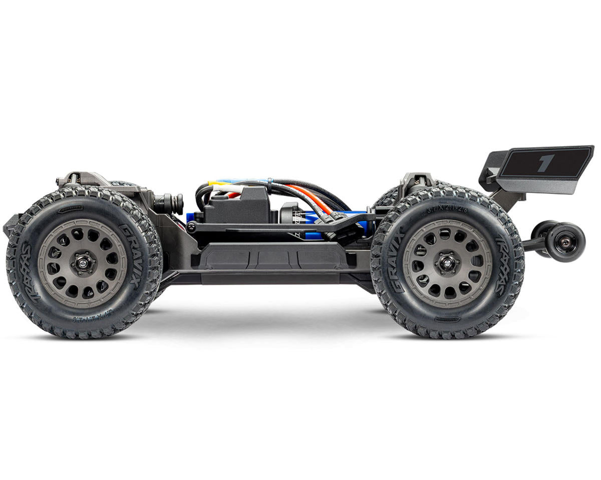 Traxxas Mini XRT® Brushless 1/16 4WD RTR Monster Truck (Blue) w/TQi 2.4GHz Radio, Battery & USB-C Charger