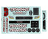 Traxxas Mini Slash 1/16 Διάφανο Αμάξωμα με Clipless Mounts & Decals
