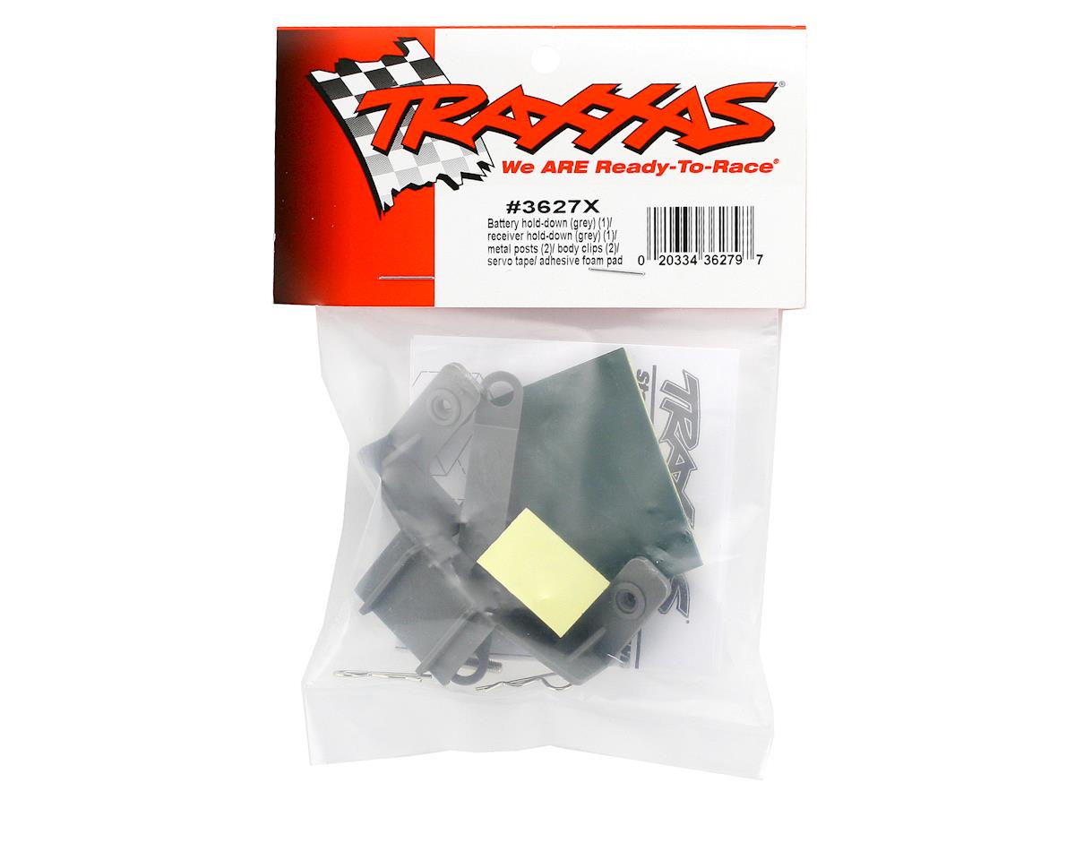 Traxxas Two-Piece Receiver & Battery Hold-Down Set