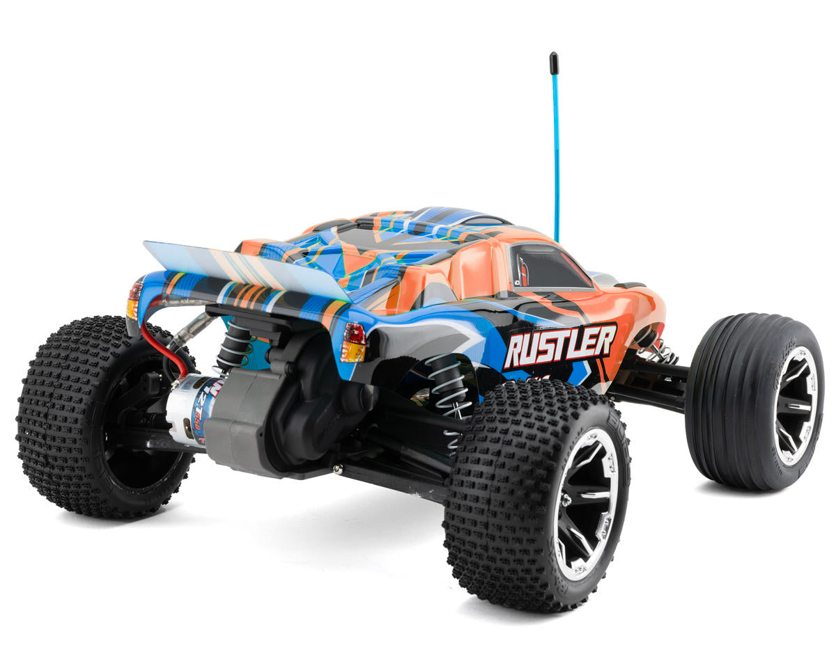 Traxxas Rustler HD 1/10 RTR 2WD Stadium Truck Clipless με Μπαταρία & USB-C Φορτιστή