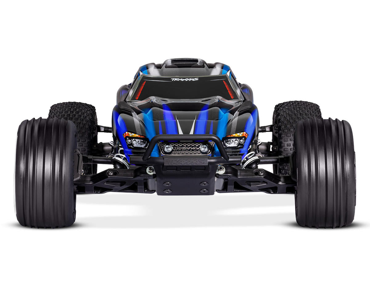 Traxxas Rustler BL-2s Brushless 1/10 Stadium Truck RTR – Blue με ΔΩΡΟ LiPo 3000mAh & USB Φορτιστή