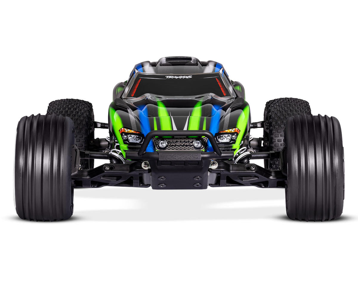 Traxxas Rustler BL-2s Brushless 1/10 Stadium Truck RTR – Blue με ΔΩΡΟ LiPo 3000mAh & USB Φορτιστή