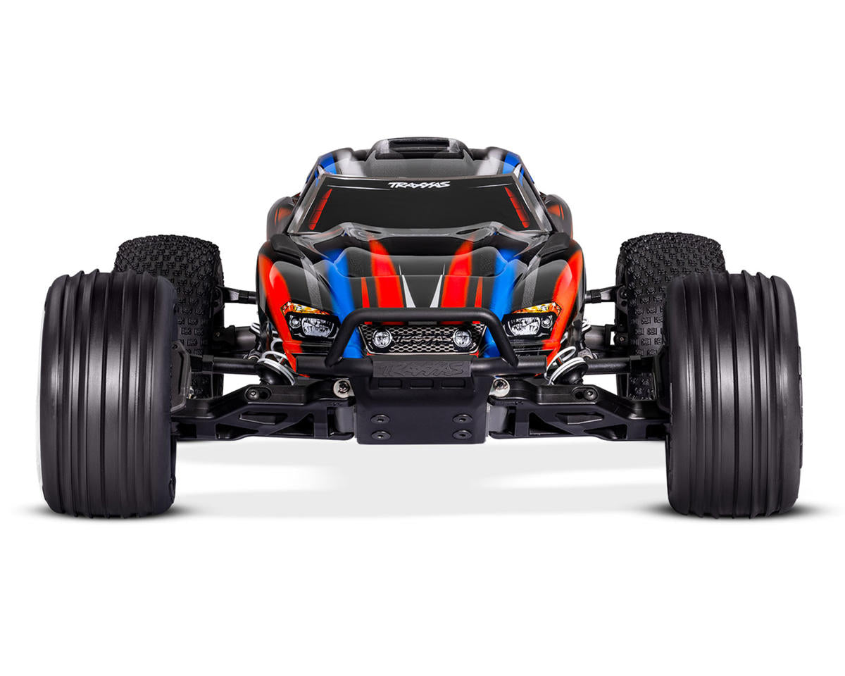 Traxxas Rustler BL-2s Brushless 1/10 Stadium Truck RTR – Blue με ΔΩΡΟ LiPo 3000mAh & USB Φορτιστή