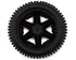 Traxxas Alias 2.8" Rear Tires w/RXT Wheels (Black Chrome) (2) w/12mm Hex