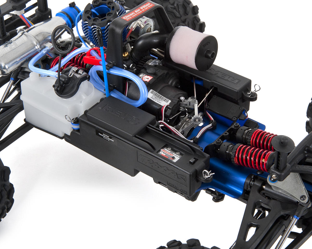 Traxxas Revo 3.3 4WD RTR Nitro Monster Truck w/TQi (Green) 2.4Ghz Radio, TSM, Batteries & DC Charger