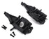Traxxas Revo Bulkhead, rear (L&R halves)/ diff retainer, rear/ 4x14mm BCS (4)