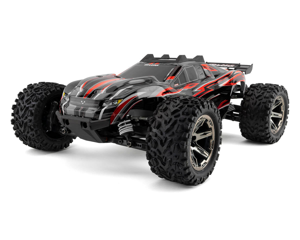 Traxxas Rustler 4X4 VXL Brushless RTR 1/10 4WD Stadium Truck Red με TQi 2.4GHz & TSM