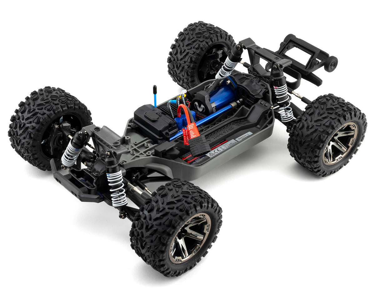 Traxxas Rustler 4X4 VXL Brushless RTR 1/10 4WD Stadium Truck Red με TQi 2.4GHz & TSM