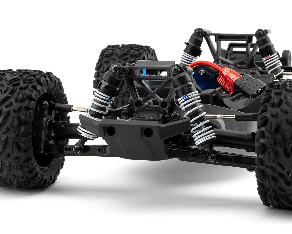 Traxxas Rustler 4X4 VXL Brushless RTR 1/10 4WD Stadium Truck Red με TQi 2.4GHz & TSM