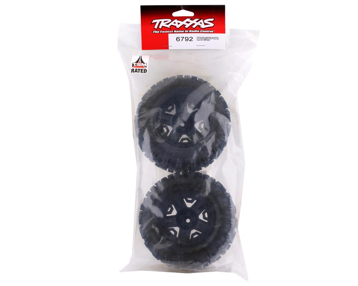 Traxxas Sledgehammer 2.8" Pre-Mounted Tires 12mm Hex Black 6792 – Ελαστικά για Rustler 4X4 & Stampede 4X4