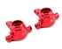 Traxxas Aluminum Steering Block Set (Red) (2)
