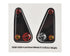 Traxxas TRX-4 Tail Light Housings w/Decals (2)