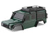 Traxxas Body Land Rover Defender Clipless Complete Green | Πράσινο Αμάξωμα TRX-4 Defender