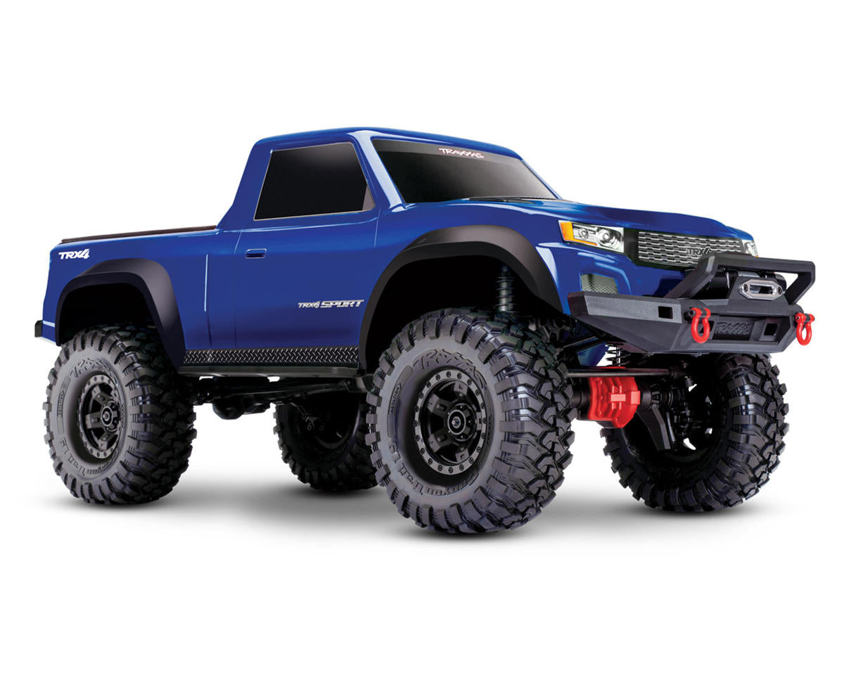 Traxxas TRX-4 Sport 1/10 RTR Clipless Scale Crawler Μπλε