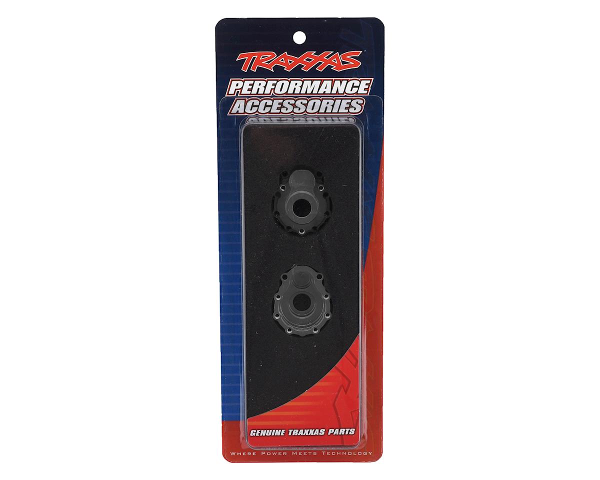Traxxas TRX-4 Aluminum Front/Rear Outer Portal Drive Housing (Charcoal Grey)