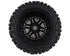 Traxxas Maxx Sledgehammer® 2.8" Pre-Mounted Tires Black (2pcs) 17mm Hex