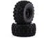 Traxxas Maxx Sledgehammer® 2.8" Pre-Mounted Tires Black (2pcs) 17mm Hex