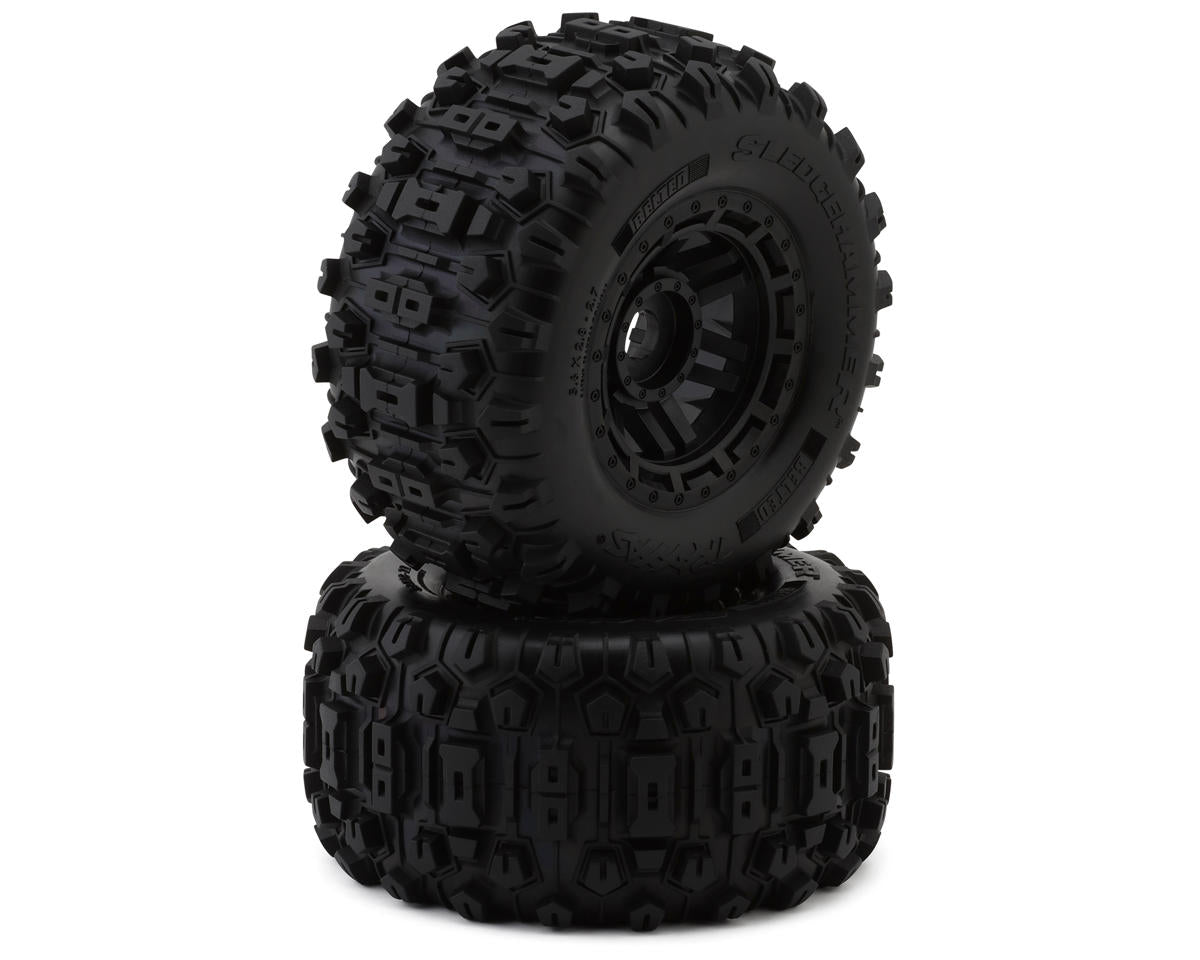 Traxxas Maxx Belted Sledgehammer 2.9" Tires 17mm Hex (2) | Racerc