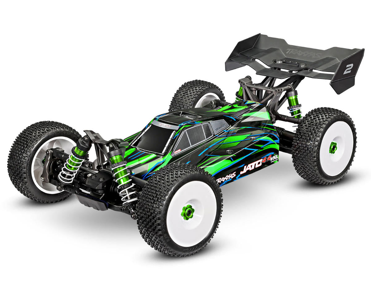 Traxxas Jato® 4x4 VXL-4S 1/8 Brushless Electric Racing Buggy (Green) EHD RTR