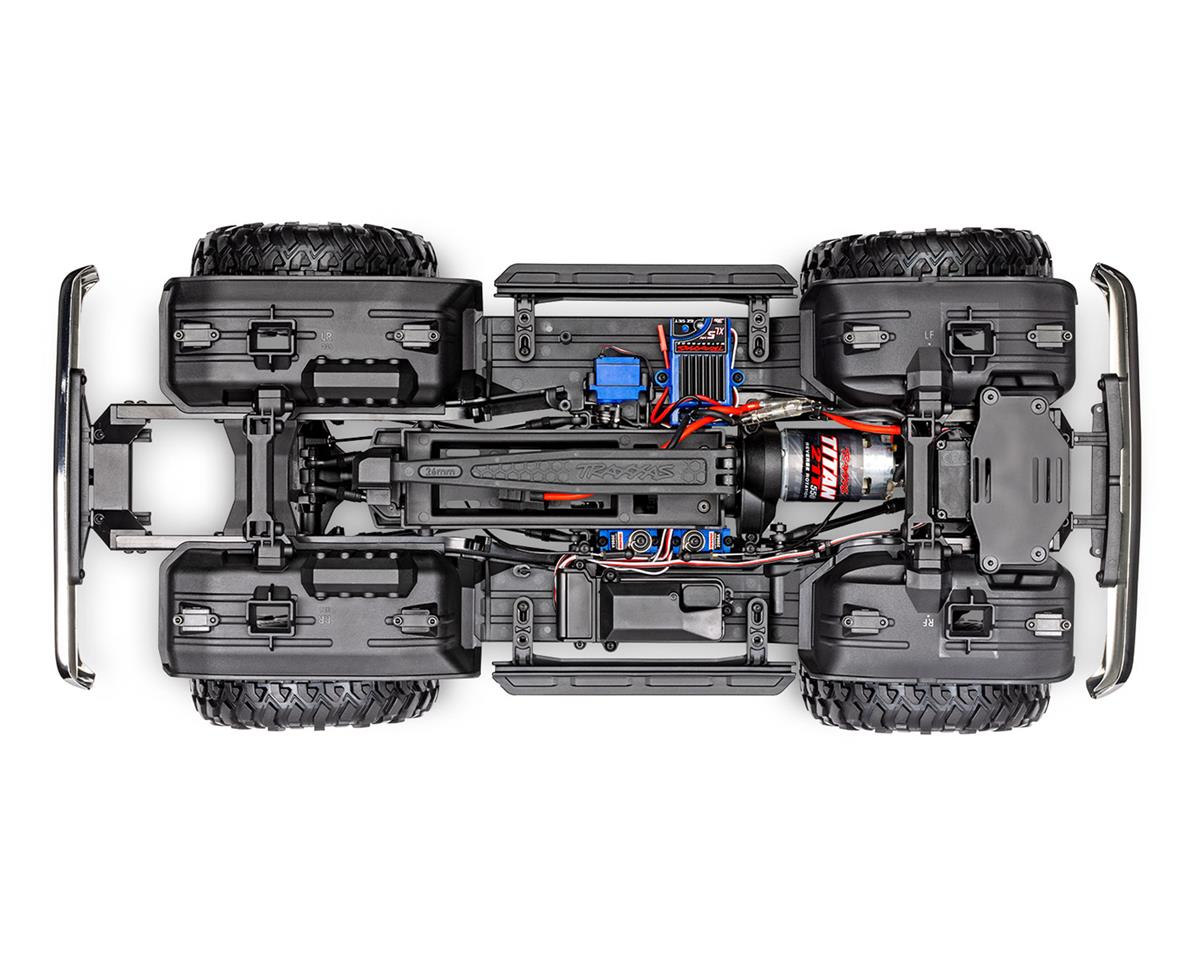 Traxxas TRX-4 High Trail Edition 1/10 RTR '79 Chevrolet K10 Black | Scale Rock Crawler με TQi