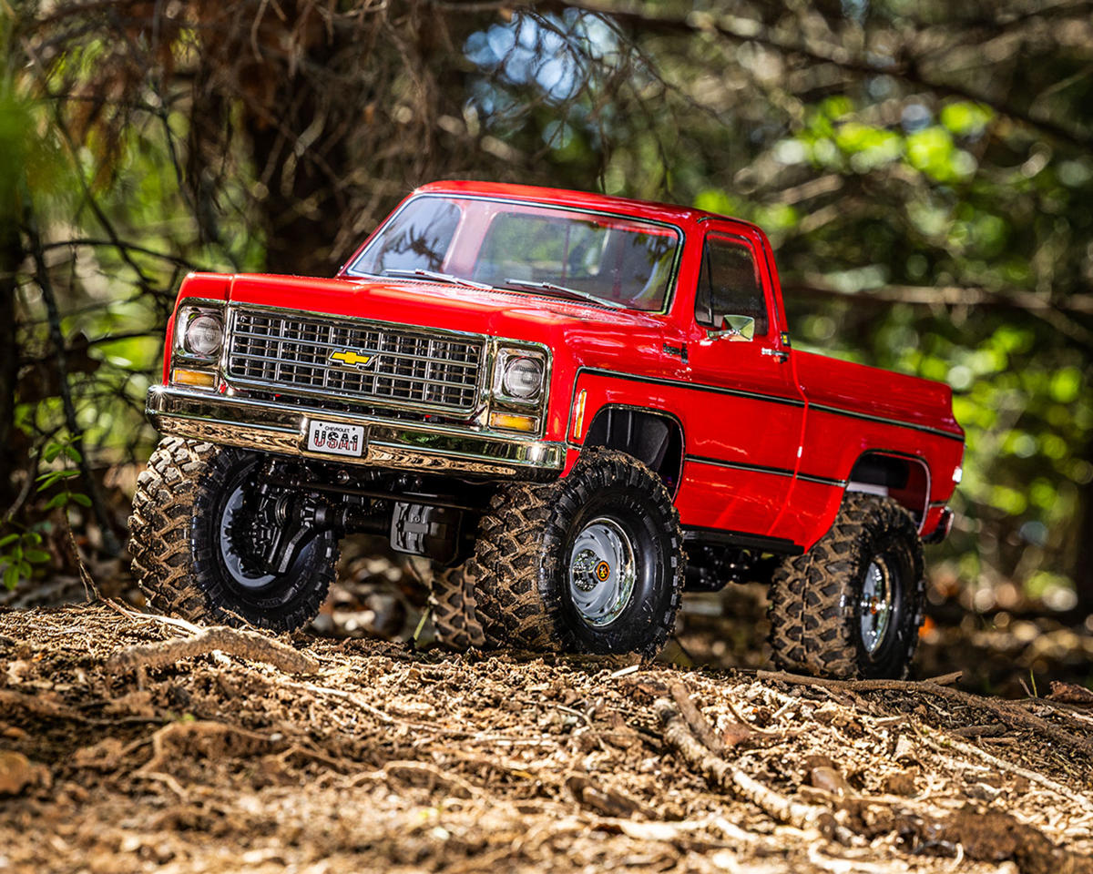 Traxxas TRX-4 1979 Chevrolet K10 Red RTR 1/10 4WD Scale & Trail Rock Crawler με XL-5 HV ESC & TQ 2.4GHz