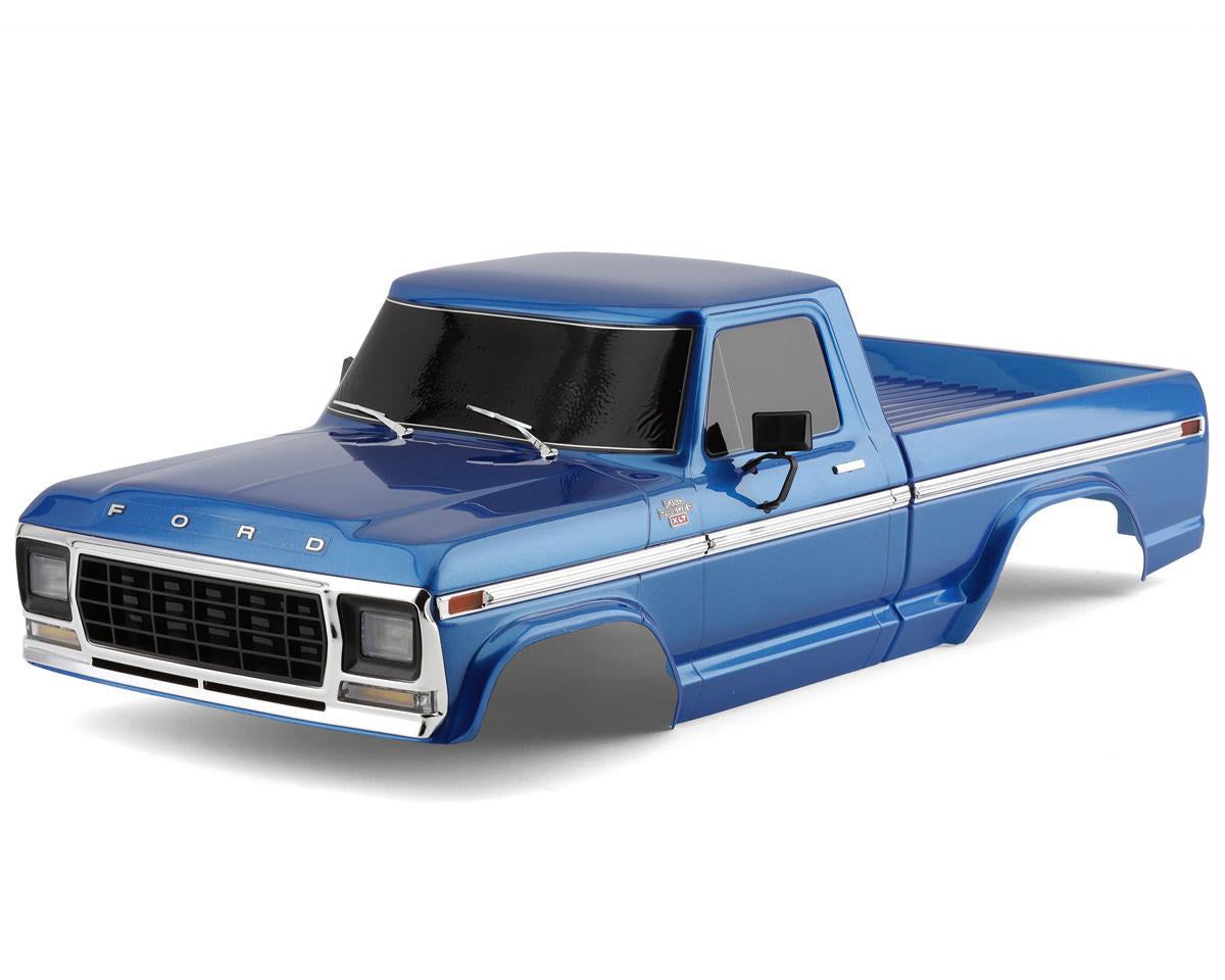 Traxxas TRX-4 1979 Ford F-150 Complete Body Blue – Βαμμένο Αμάξωμα με Προφυλακτήρες για TRX-4
