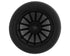 Traxxas Sticky 2.0" Response Pre-Mounted Tires w/Multi-Spoke Wheels (Satin Chrome) (2) (Front) (VXL)