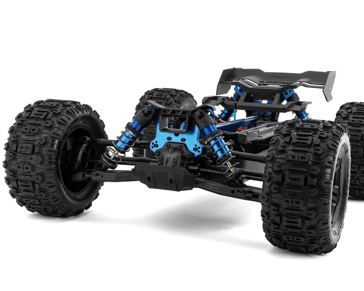 Traxxas Sledge 6S RTR 1/8 4WD Brushless Monster Truggy Blue με Belted Sledgehammer Tires