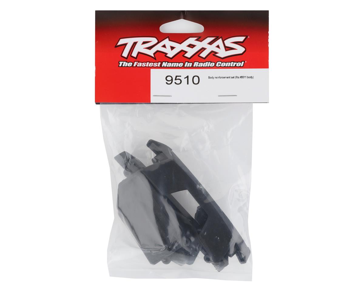 Traxxas Sledge Body Roof Skid Pads (Black)