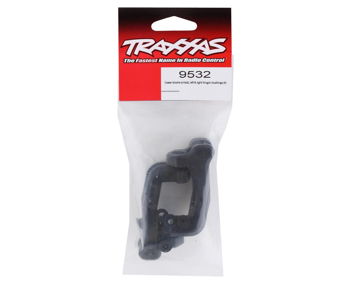 Traxxas Sledge Caster Blocks L/R με Kingpin Bushings