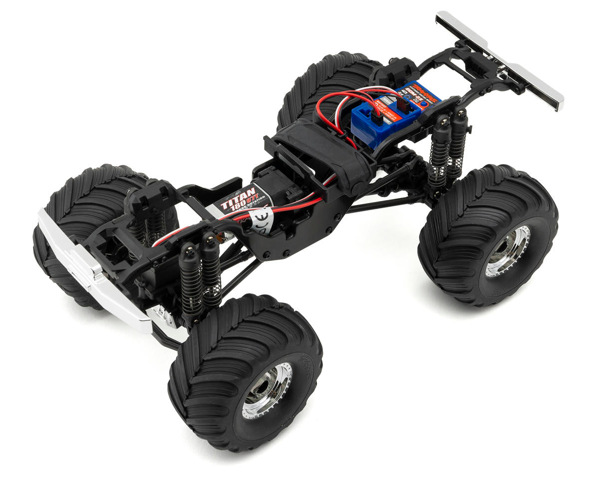 Traxxas TRX-4MT 1/18 4WD RTR Micro Monster Truck w/1979 Ford F-150 Body (Blue) w/TQ 2.4GHz Radio