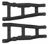 Suspension Arms F/R Black (2) Rustler, Stampede, Slash 4x4