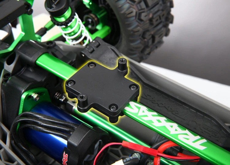 Traxxas Mount Telemetry Expander (Requires Chassis Brace Kit #6730) Rustler 4x4