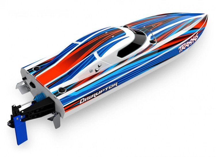 Traxxas Disruptor VXL-4S Self-Righting 660mm RTR Brushless Boat Μπλε