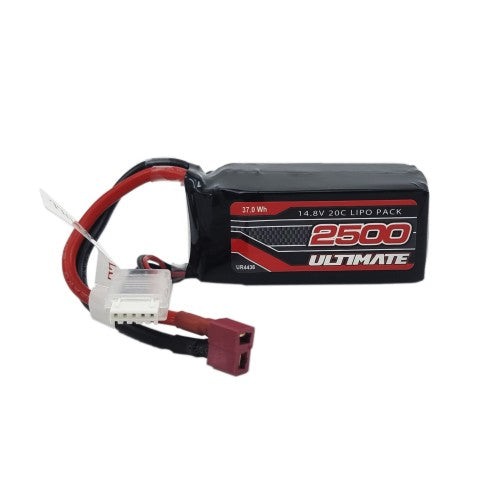 Ultimate Racing 14.8V 2500mAh 20C LiPo Soft Case για Starter Box (T-Dean)