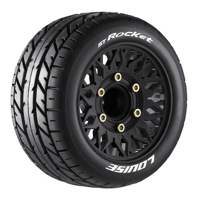 Louise RC ST-Rocket Soft 1/10 Stadium Truck Tires (2) | 12mm, 14mm & 17mm Hex