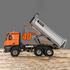 HUINA 1598 1/14 RC Dump Truck 6x6 11CH 2.4GHz – Τηλεκατευθυνόμενο Φορτηγό Ανατροπής Orange