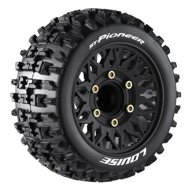 Louise ST-PIONEER 1/10 Soft Tires & Wheels 12mm 14mm 17mm Hex LT3227SX