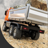 HUINA 1598 1/14 RC Dump Truck 6x6 11CH 2.4GHz – Τηλεκατευθυνόμενο Φορτηγό Ανατροπής Orange
