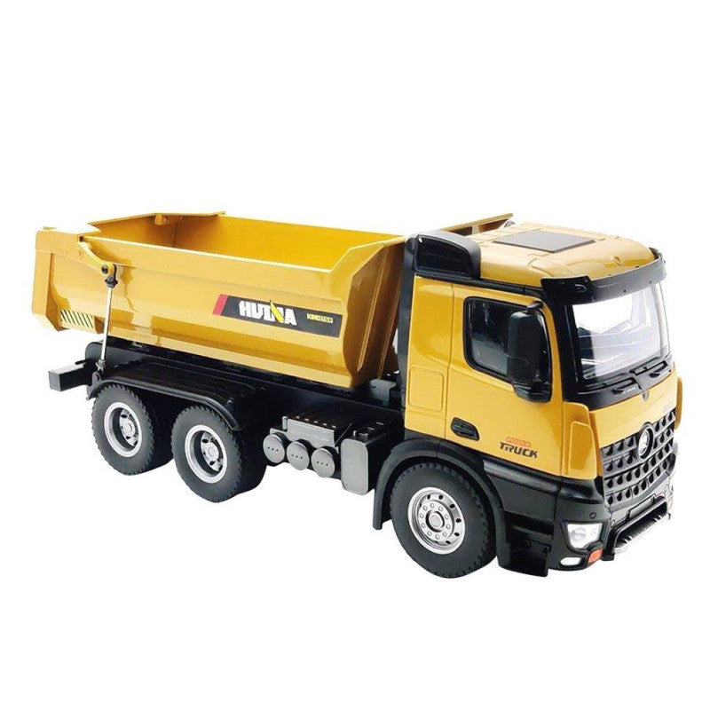 HUINA 1582 1/14 RC Dump Truck 10CH 2.4GHz – Τηλεκατευθυνόμενο Φορτηγό Ανατροπής με Μεταλλικά Μέρη