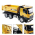 HUINA 1582 1/14 RC Dump Truck 10CH 2.4GHz – Τηλεκατευθυνόμενο Φορτηγό Ανατροπής με Μεταλλικά Μέρη