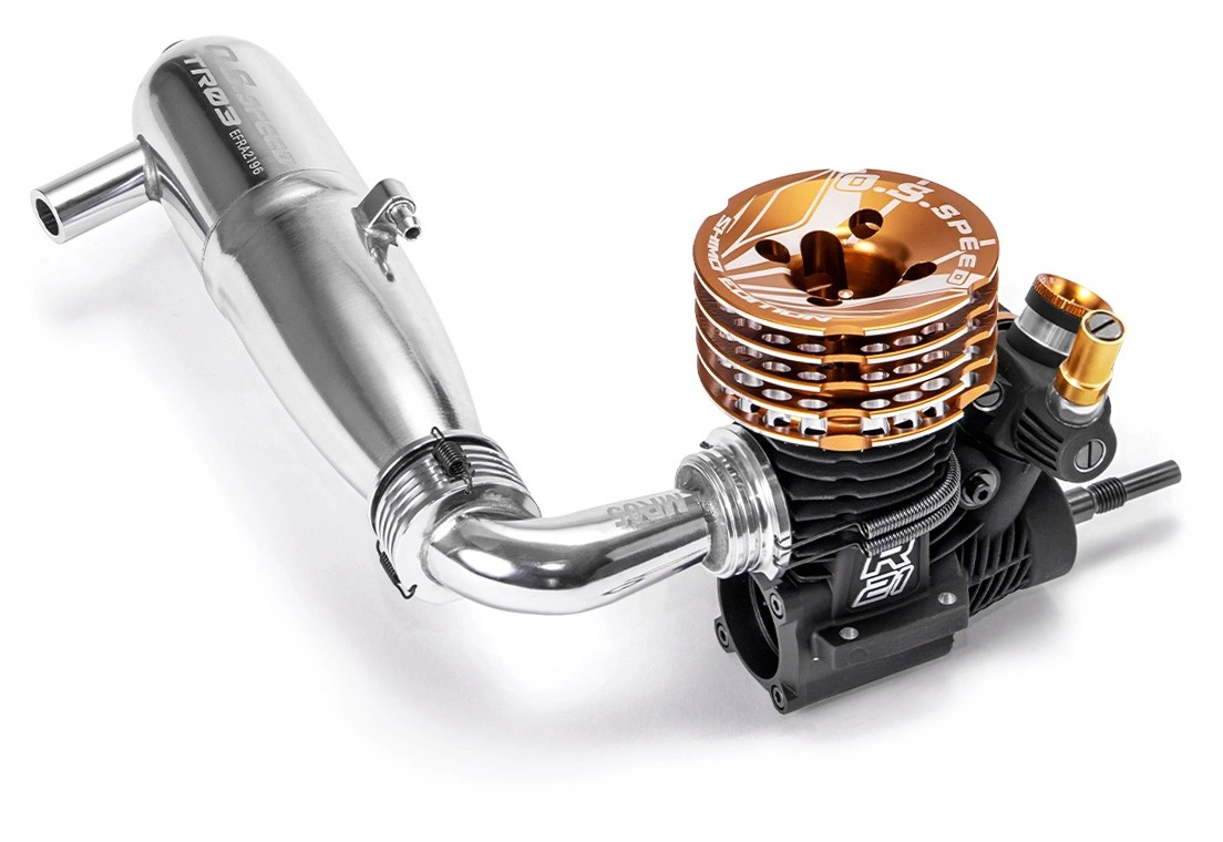 O.S. Speed R21 Shimo Edition 3 Racing Engine Combo (TR03 EFRA2196 & MR05)