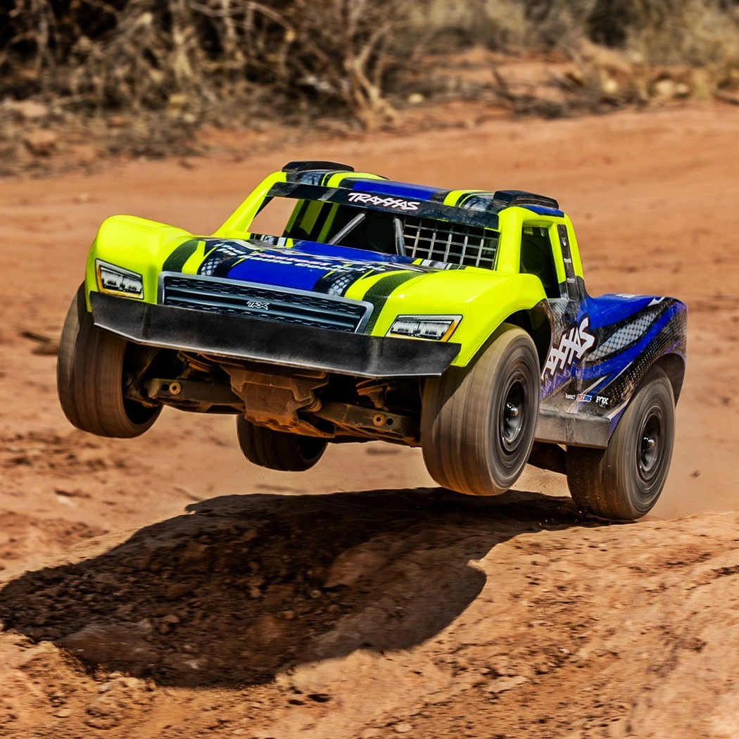 Traxxas Mini Slash® Brushless 1/16 4WD RTR Short Course Truck (Yellow) w/TQ™ 2.4Ghz Radio, Battery