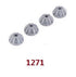 Wltoys 144001-1271 10T Differential Asteroid Gear Set Zinc Alloy RC Car Part